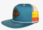 OVERLAND TEAL TRUCKER HAT